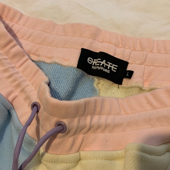RNL x Create Supply Colour-Block Richie Shorts - Picture 3 of 7